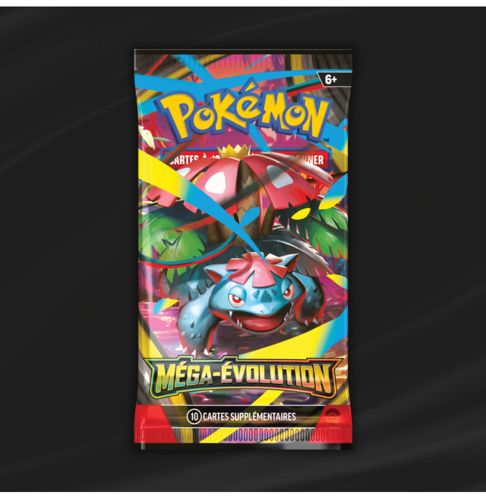 Booster Pokémon Méga Évolution - Méga Évolution (ME01) (Modèle Aléatoire)