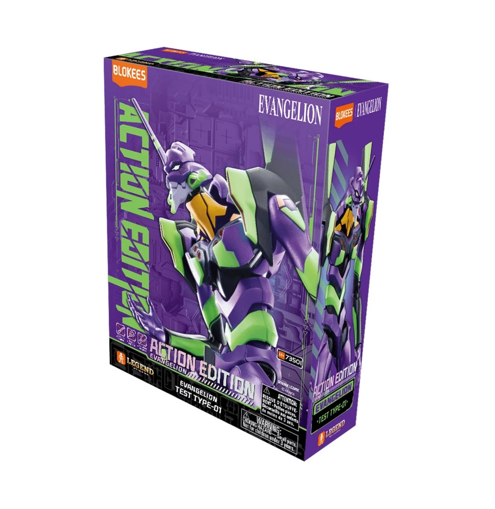BLOKEES Maquette Evangelion Action Edition - Eva Unit 01