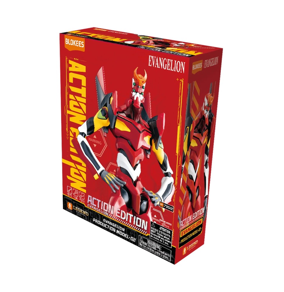BLOKEES Maquette Evangelion Action Edition - Eva Unit-02
