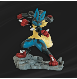 Coffret Pokémon Méga Évolution Collection Figurine - Méga Lucario Ex (ME01)