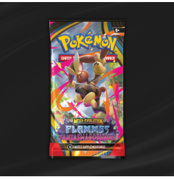 Booster Pokémon Méga Évolution : Flammes Fantasmagoriques (ME02) (Modèle Aléatoire)