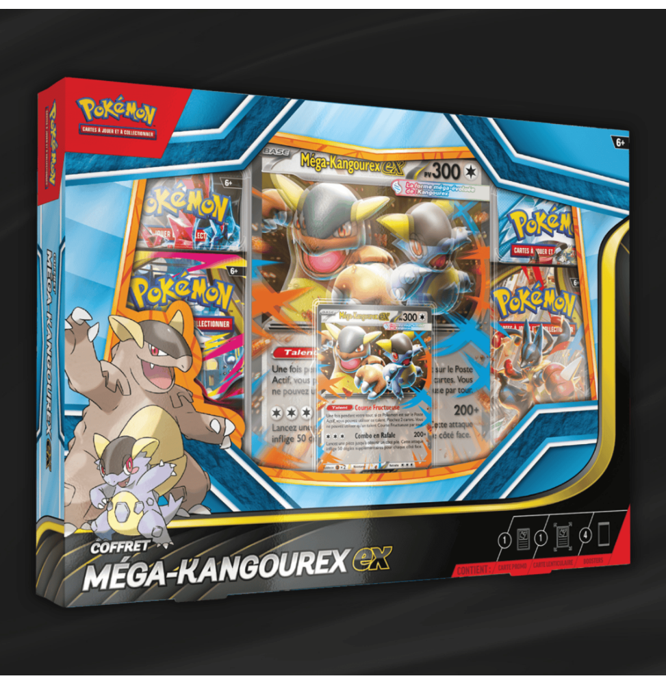 Coffret Pokémon Méga Évolution - Méga Kangourex-ex (ME02)