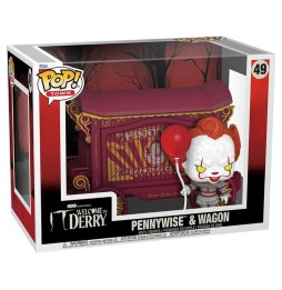 Funko Pop Town ! It Welcome To Derry - Pennywise And Wagon