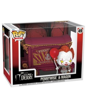 Funko Pop Town ! It Welcome To Derry - Pennywise And Wagon