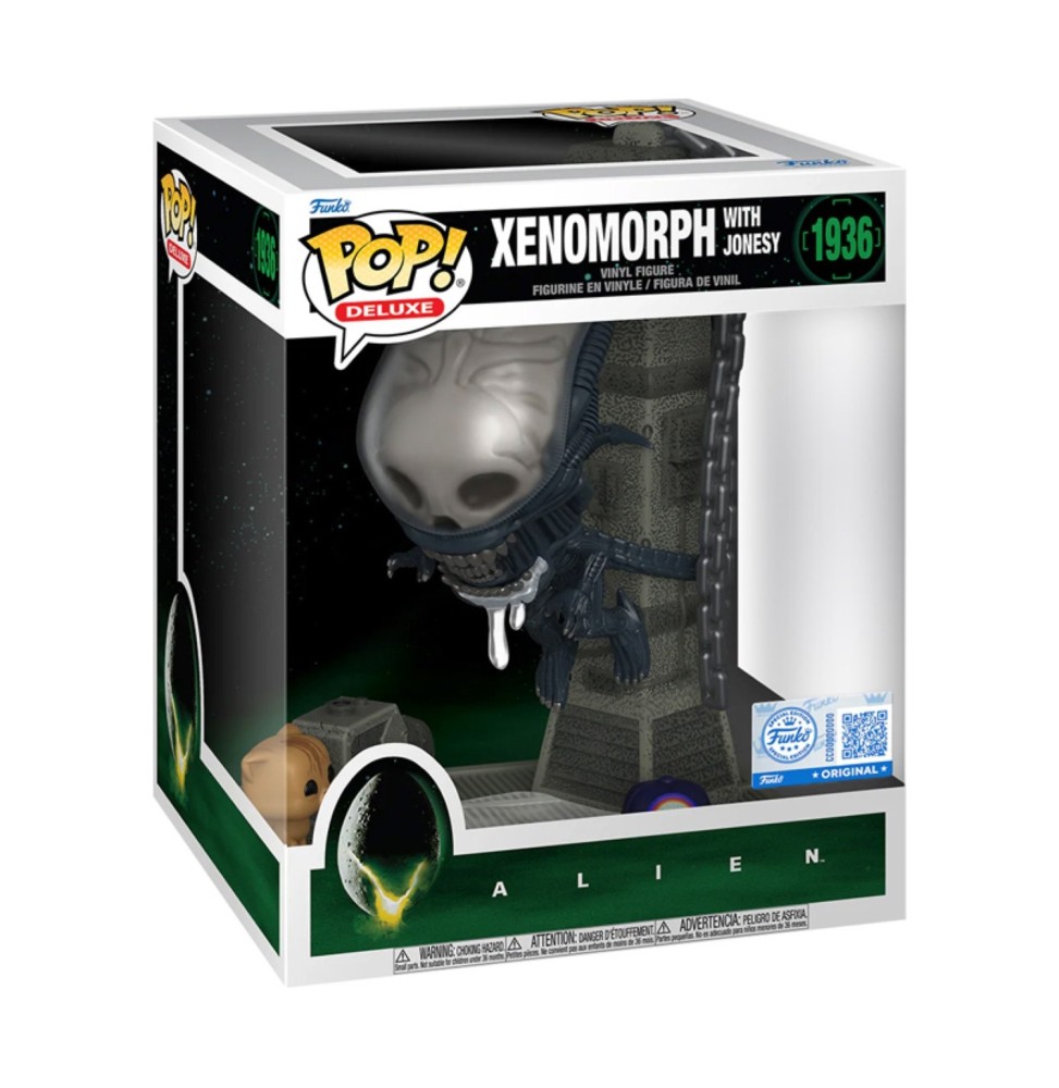 Funko Pop Deluxe ! Alien - Xenomorph Hovering & Jonesy