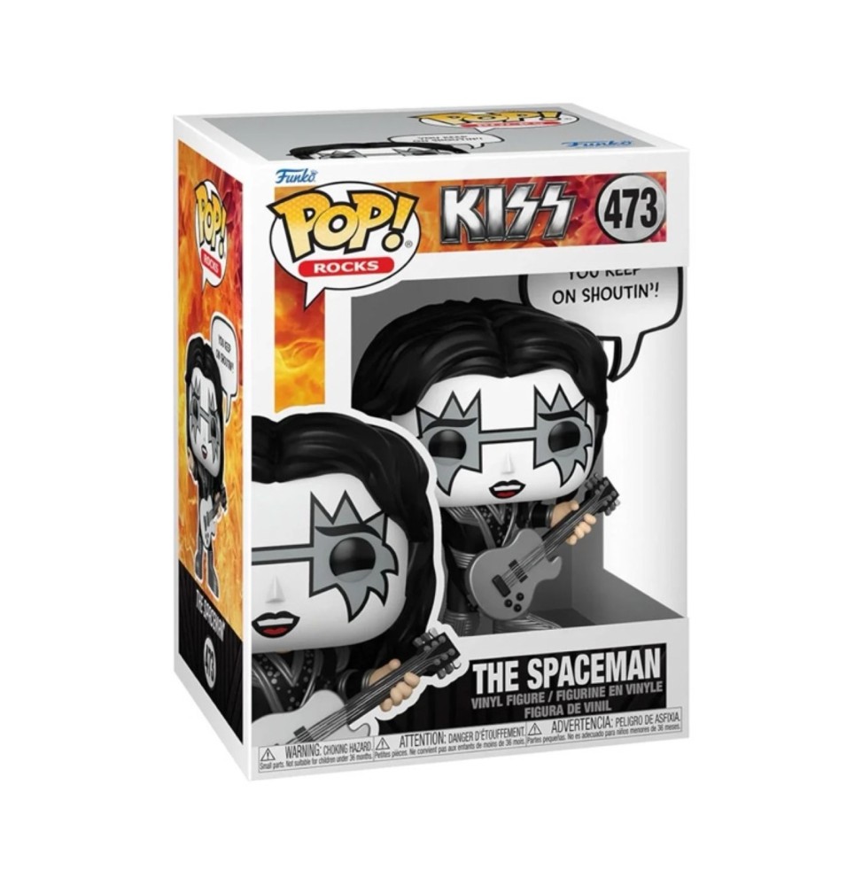 Funko Pop Sayings ! Kiss R&R All Night - The Spaceman