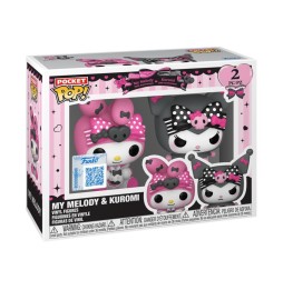 Funko Pocket Pop ! Sanrio - Kuromi & My Melody (Pack de 2)