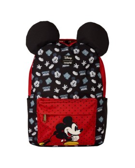 Disney Loungefly Sac A Dos Nylon Full Size Mickey Mouse