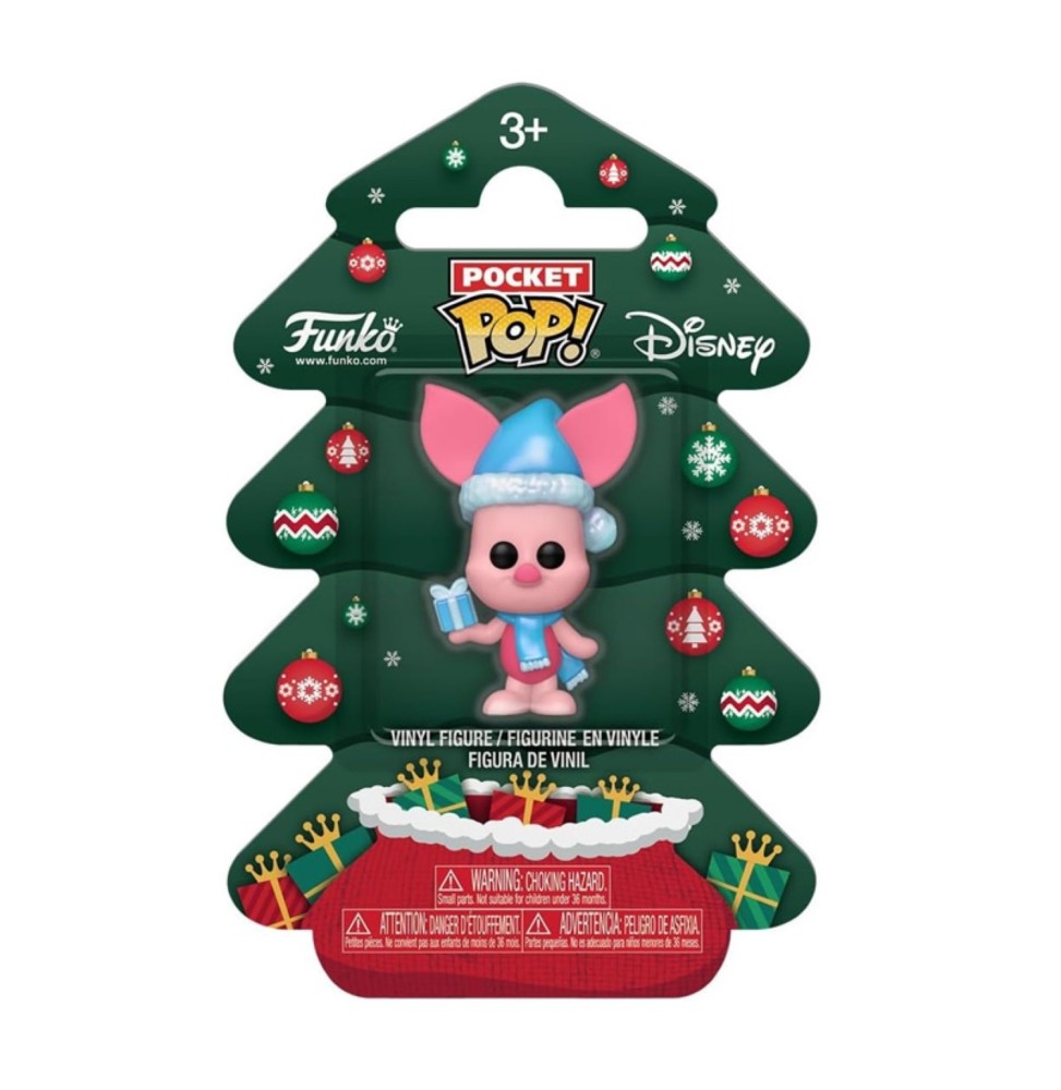 Funko Pocket Pop ! Winnie l'Ourson - Porcinet / Pigglet Holiday Tree