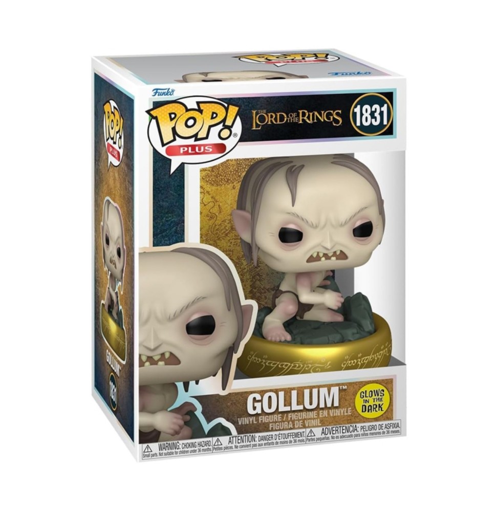 Funko Pop Plus ! Le Seigneur des Anneaux - Gollum (Glow in the Dark)