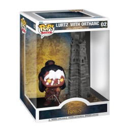 Funko Pop Town ! Le Seigneur des Anneaux - Lurtz & la Tour d’Isengard