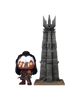 Funko Pop Town ! Le Seigneur des Anneaux - Lurtz & la Tour d’Isengard