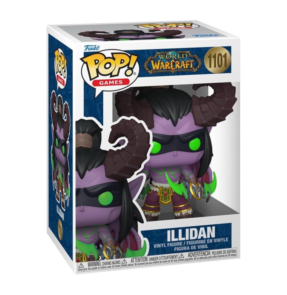 Funko Pop ! World of Warcraft - Illidan Stormrage (Existe en CHASE)