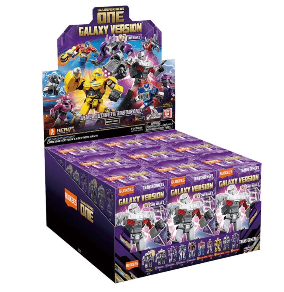 Figurine Transformers – One (Galaxy Version 07 Wave 2, Pack de 9)