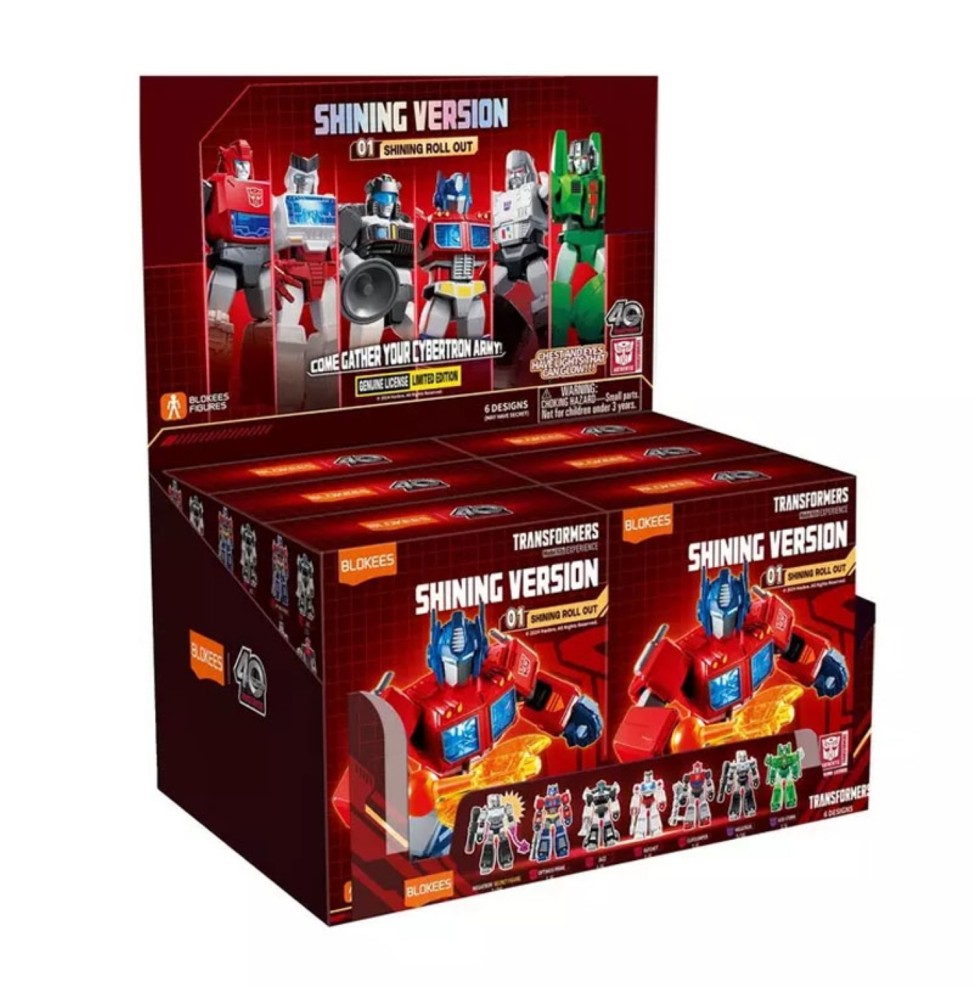 Figurine Transformers – Blokees Shining Version 01 Shining Roll Out (Pack de 6)