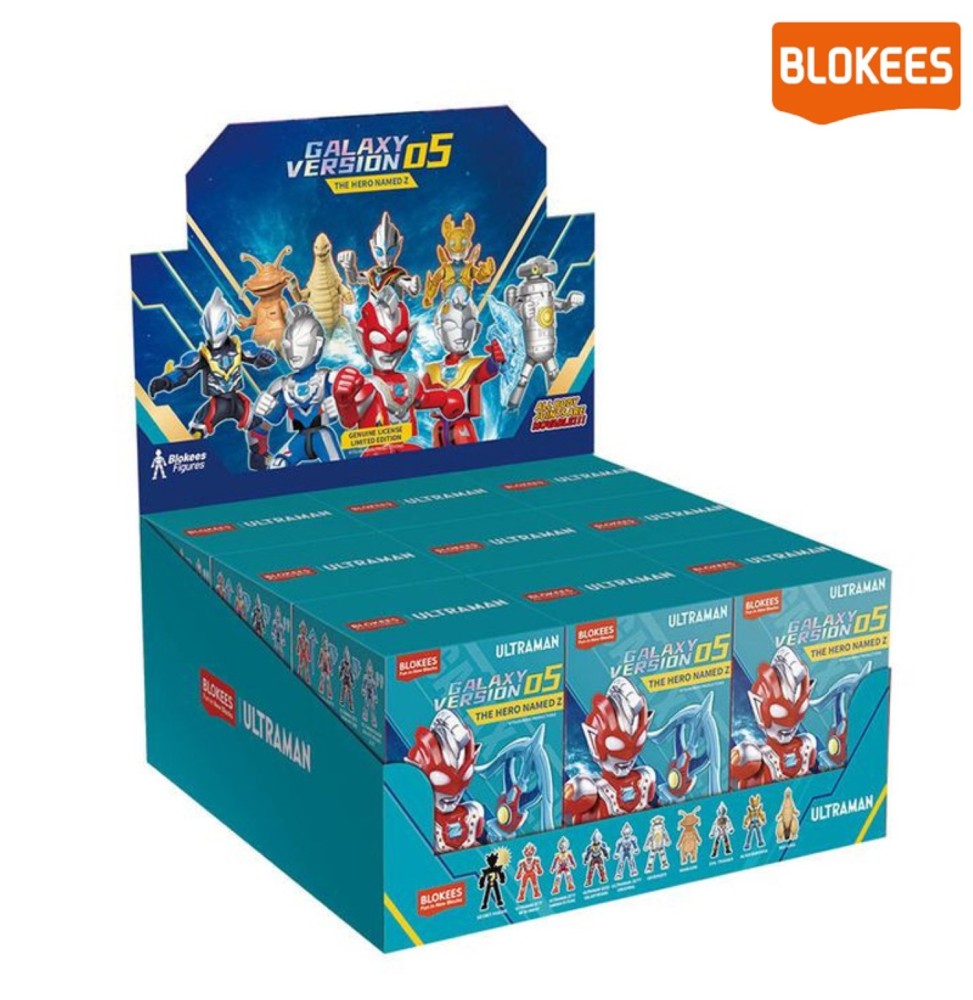 Display Mini-Maquettes Ultraman Galaxy Version 05 - The Hero Named Z (9 Blind Box)