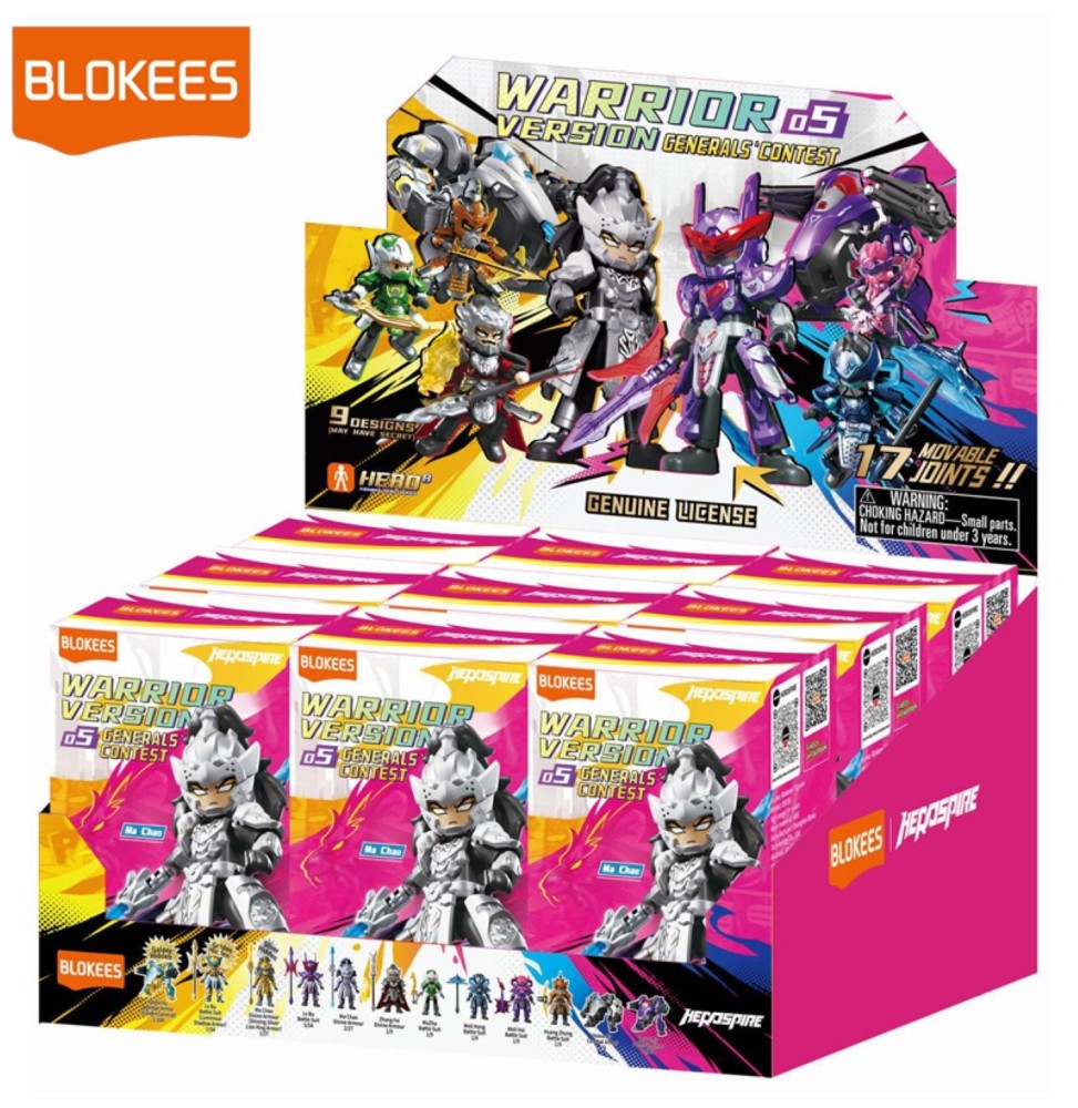Display Mini-Maquettes Hero Infinity Galaxy Version Turbo 05 - Generals Contest (9 Blind Box)