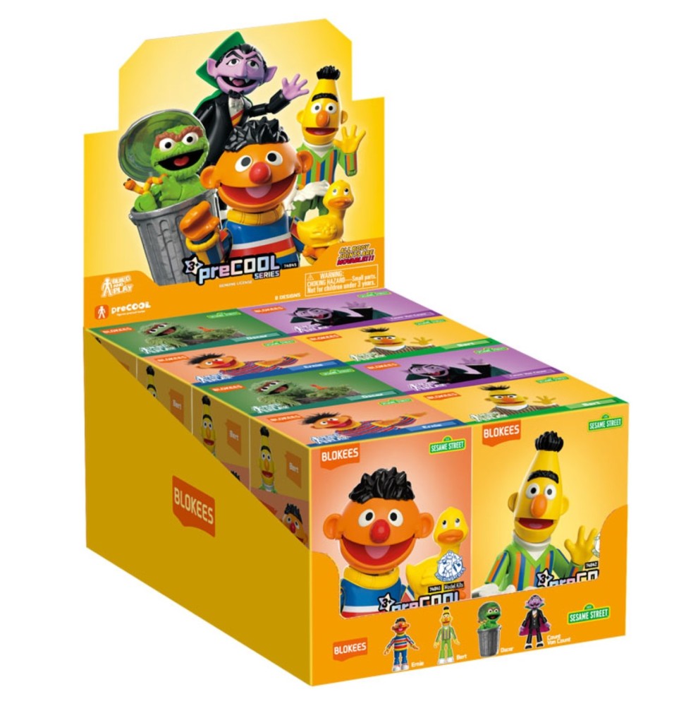 Figurine Sesame Street – Blokees Vol. 2 (Pack de 8)