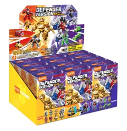 Figurine Transformers – Blokees Defender Version 02 The Overthrow (Pack de 12)