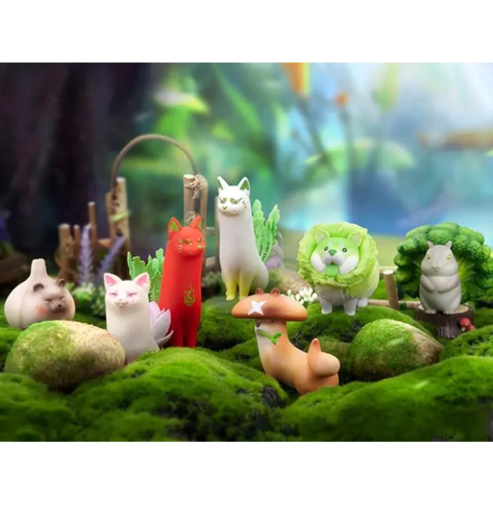 Display Mini Figurines Dodowo - Vegetables Fairy Vol.1 (6 Blind Box)