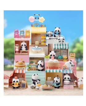 Display Mini Figurines Panda Roll - Shopping Street (6 Blind Box)