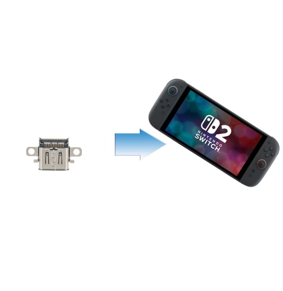 Changement Connecteur alimentation Nintendo Switch 2