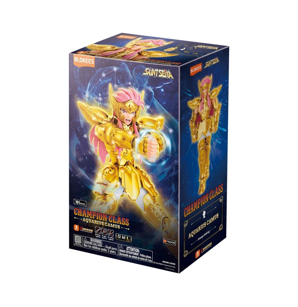 BLOKEES Maquette Saint Seiya Champion Class - Aquarius Camus