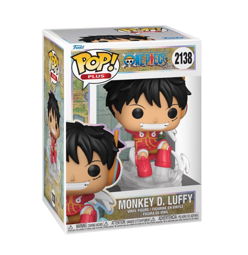 Funko Pop Plus ! One Piece - Monkey D. Luffy (Egghead, Saison 12)