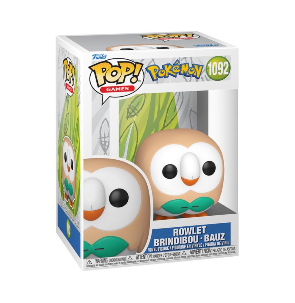 Funko Pop ! Pokémon - Brindibou / Rowlet