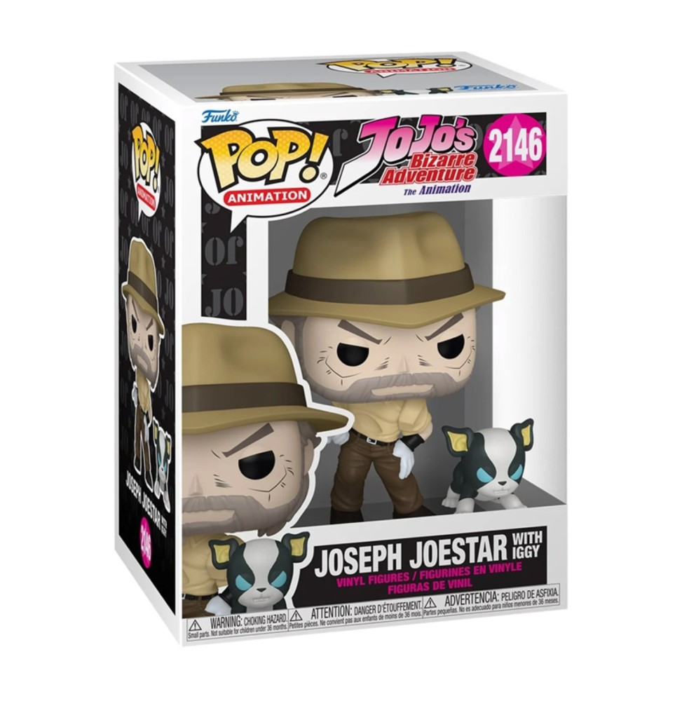 Funko Pop ! JoJo’s Bizarre Adventure - Joseph Joestar & Iggy
