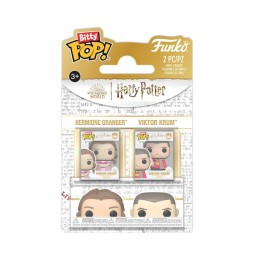 Funko Bitty Pop ! Harry Potter - Pack de 2 : Hermione Granger & Viktor Krum