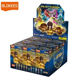 Display Mini-Maquettes BLOKEES Saint Seiya Galaxy Version 02 : The Legacy of the Gold Saints (9 Blind Box)