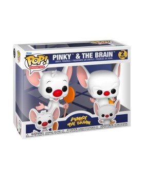 Funko Pop 2-Pack ! Animaniacs - Minus & Cortex (Pinky & The Brain, Saison 2)