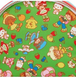 Hello Kitty Loungefly - Mini Sac à Dos : Sanrio x Strawberry Shortcake