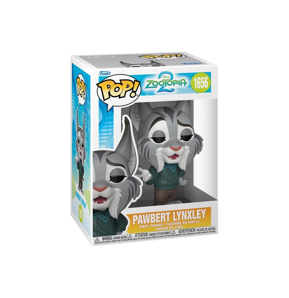 Funko Pop ! Disney Zootopie 2 - Pawbert Lynxley