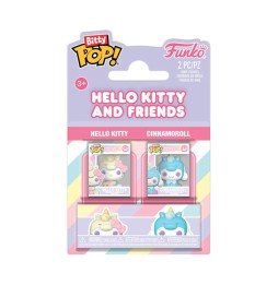 Funko Bitty Pop ! Hello Kitty - Pack de 2 : Hello Kitty & Cinnamoroll