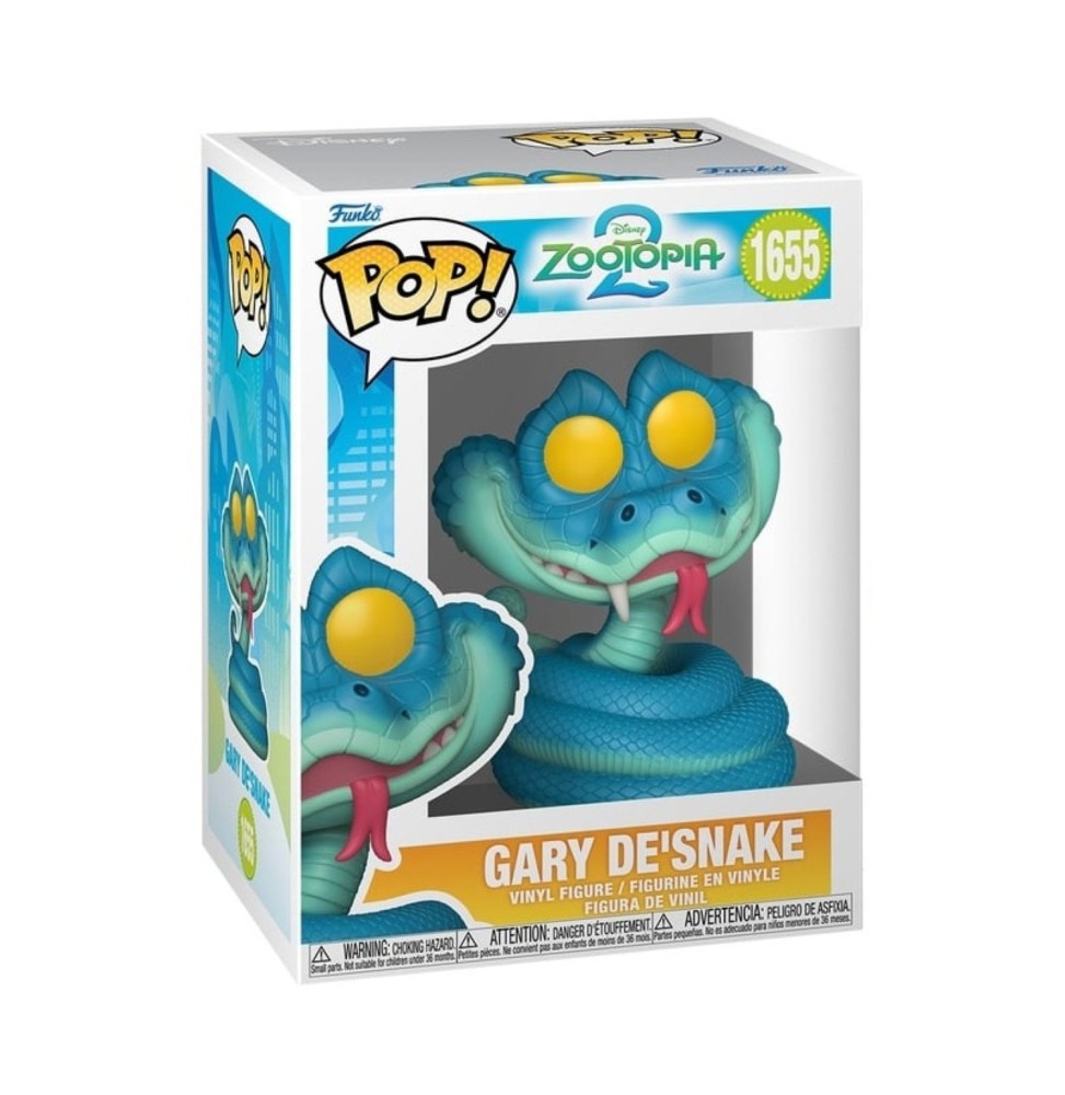 Funko Pop ! Disney Zootopie 2 - Gary De’Snake