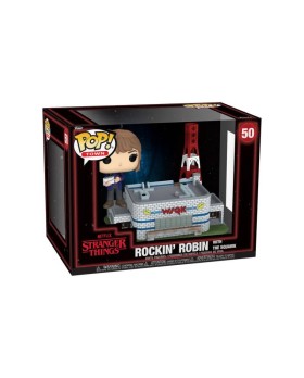 Funko Pop Town ! Stranger Things - Rockin’ Robin Squawk (Saison 5)