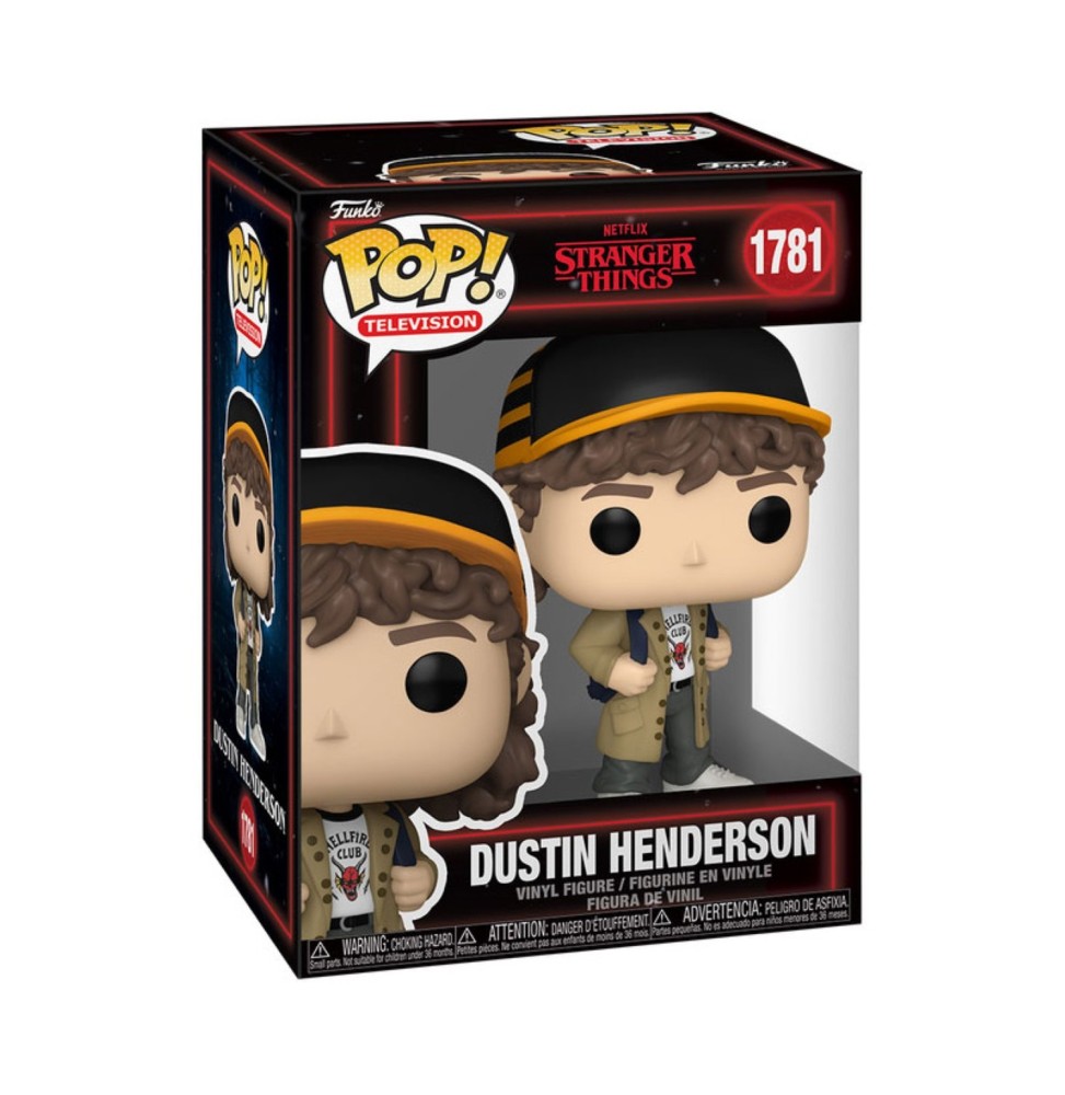 Funko Pop ! Stranger Things - Dustin Henderson (Saison 5)