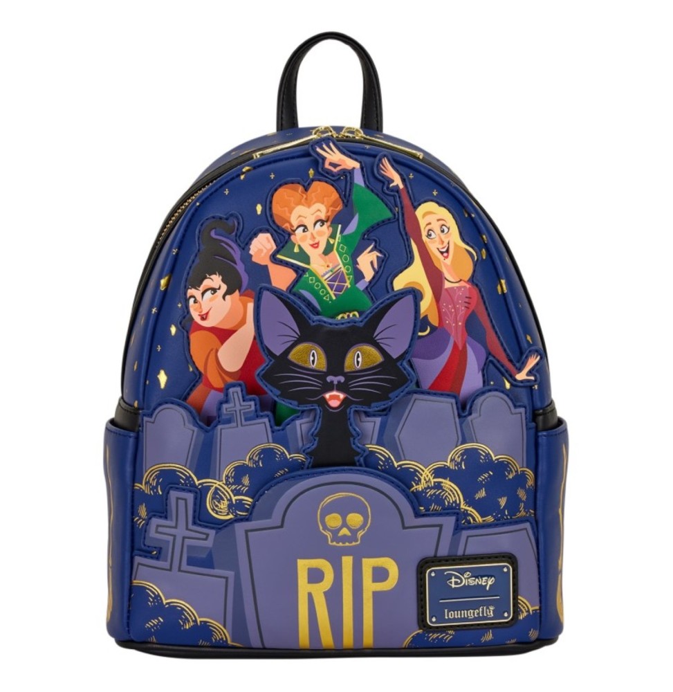 Disney Loungefly - Mini Sac à Dos : Hocus Pocus / Sœurs Sanderson