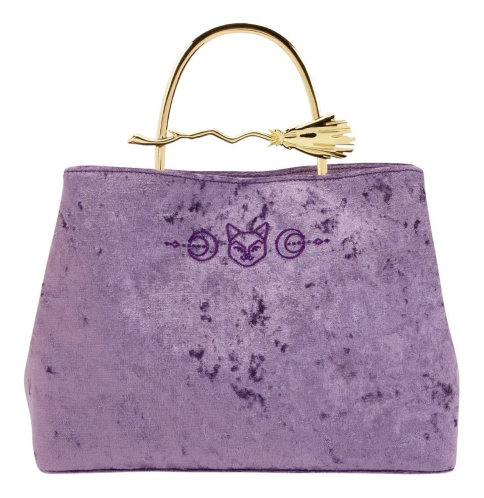Disney Loungefly - Sac à Main : Hocus Pocus Velvet Broom