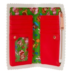 Hello Kitty Loungefly - Portefeuille : Sanrio x Strawberry Shortcake