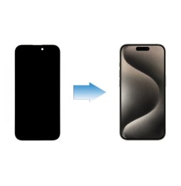 Changement Écran LCD + Tactile Officiel iPhone 15 Pro Reconditionné