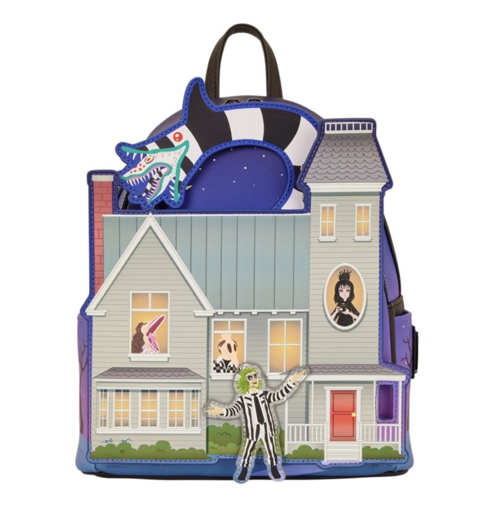 Beetlejuice Loungefly - Mini Sac à Dos