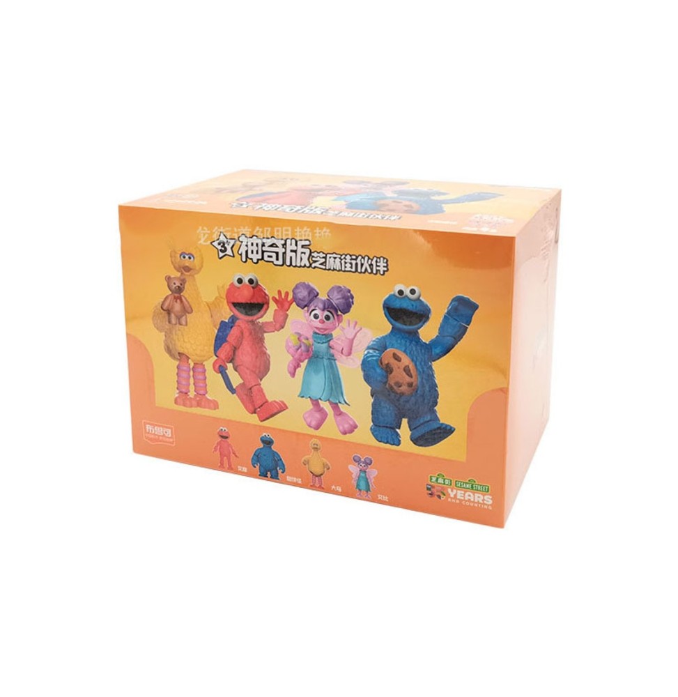 Figurine Sesame Street – Blokees Vol.1 (Pack de 8)