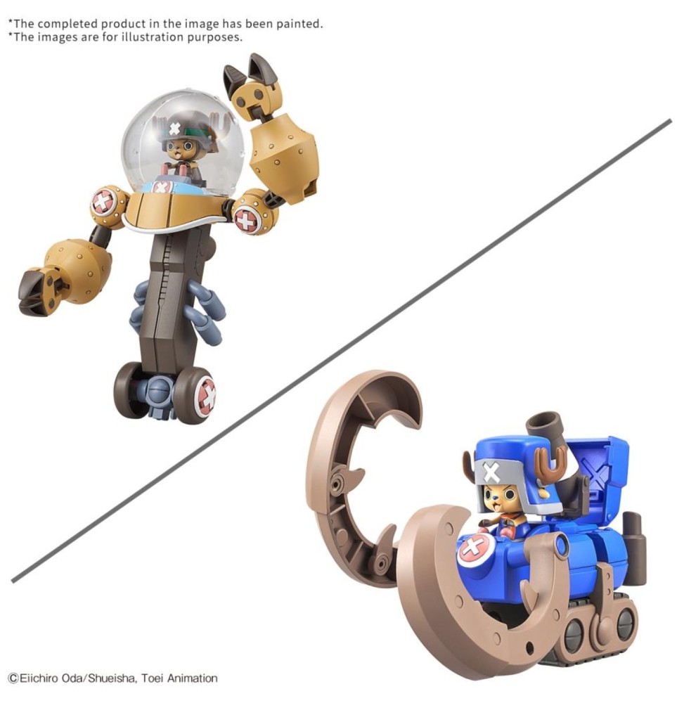 One Piece - Chopper Robo Super Vol.2 Heavy Armor & Vol.3 Horn Dozer