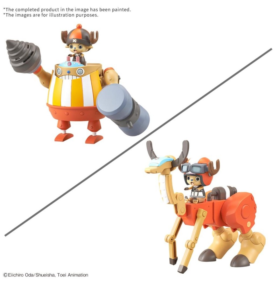 One Piece - Chopper Robo Super Vol.4 Kung Fu Tracer & Vol.5 Walk Hopper