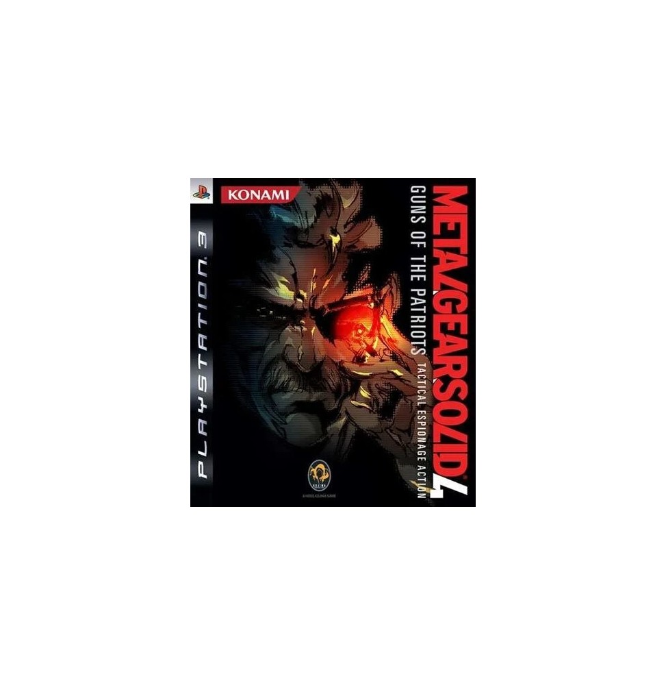Metal Gear Solid 4 Guns of the Patriots platinum Occasion [ Sony PS...