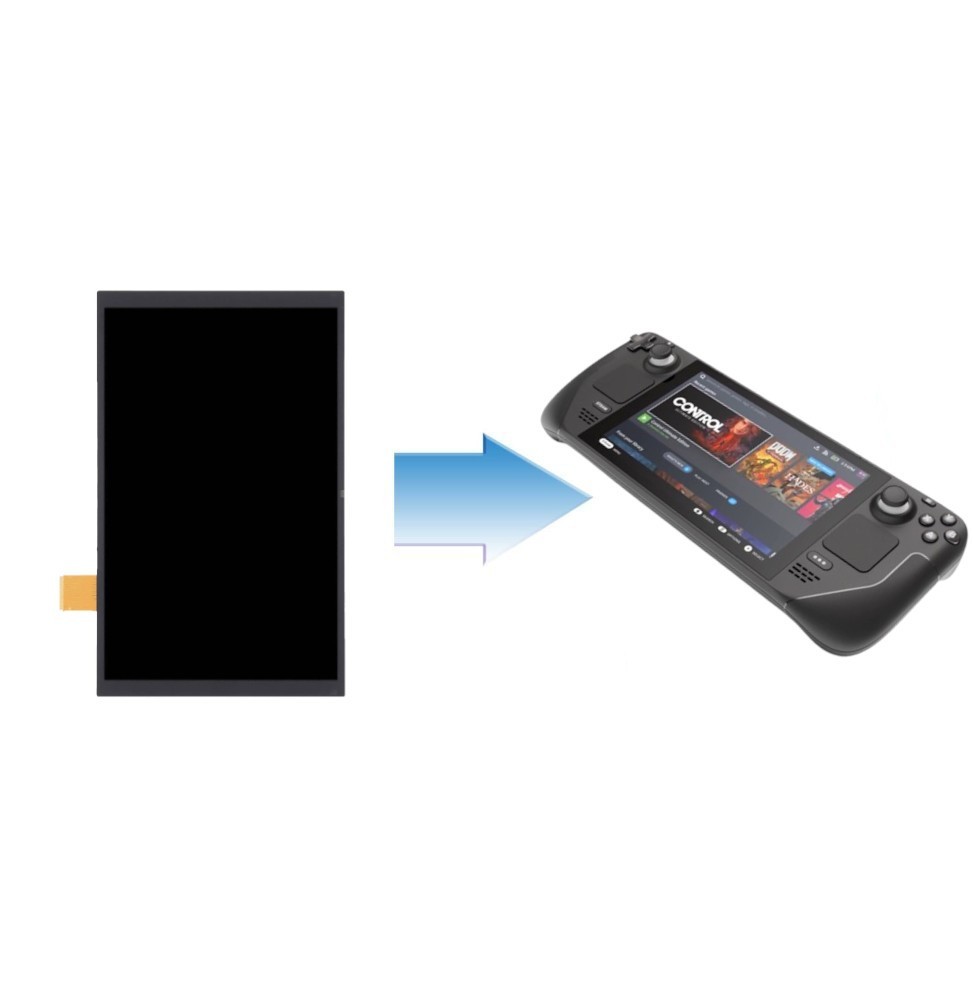 Changement Écran LCD Steam Deck (2022)