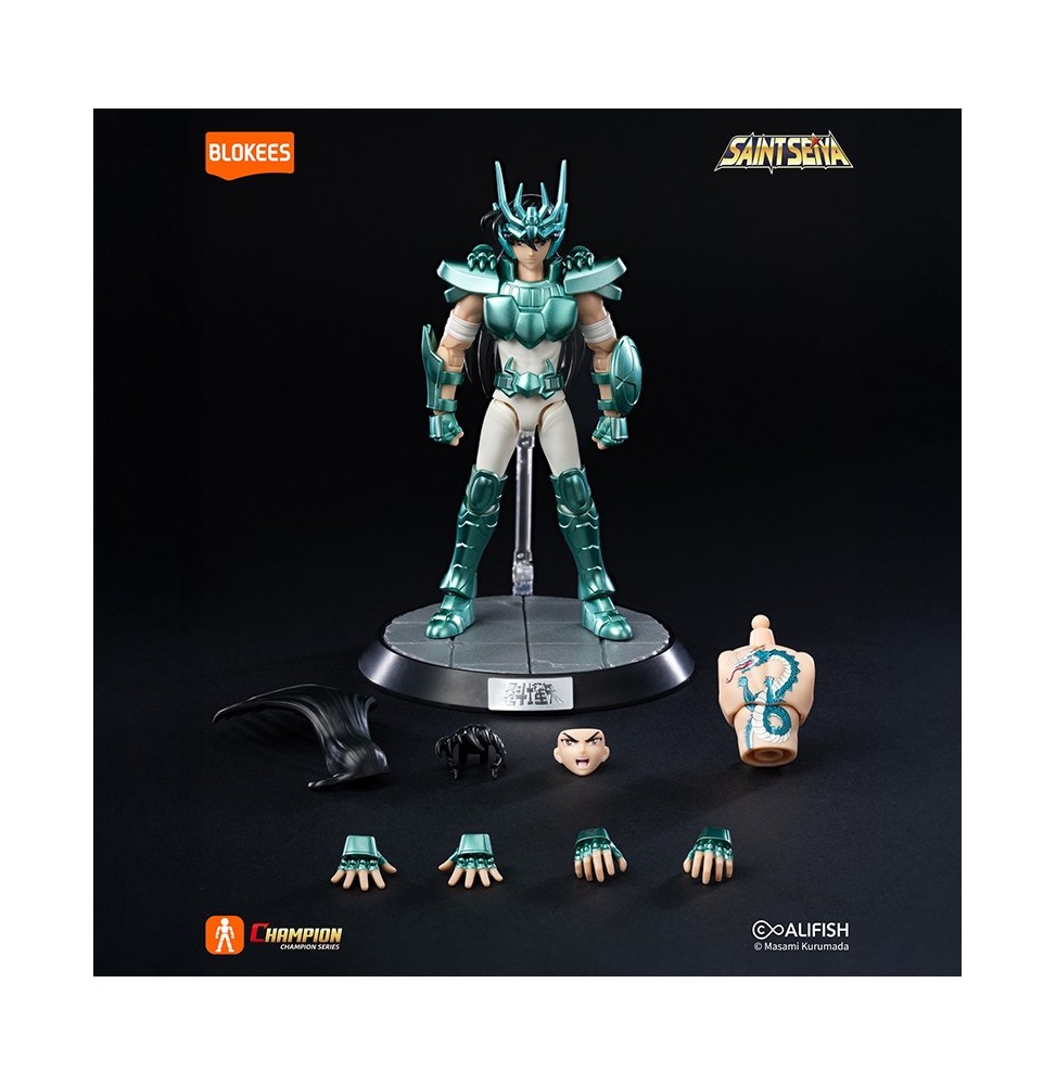 Maquette Blokees Saint Seiya Champion Class - Dragon Shiryu